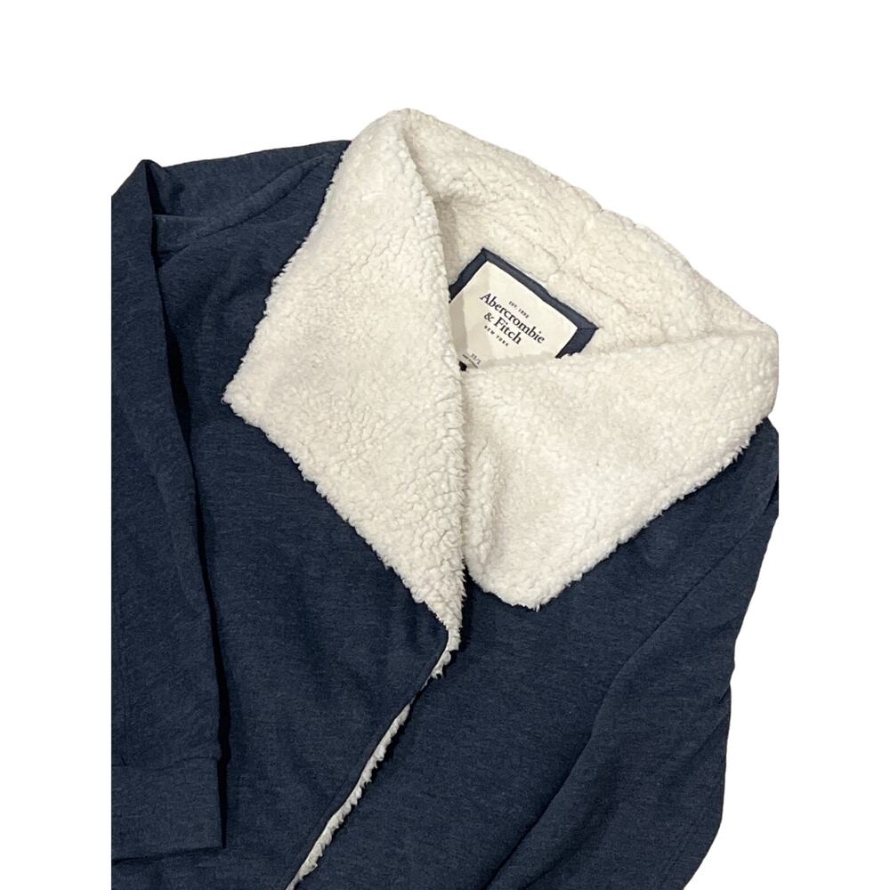 Abercrombie & Fitch Women's Sherpa Open Front Jacket XS/S Fleece Gorpcore KB101